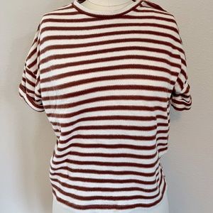 Brown stripped shirt